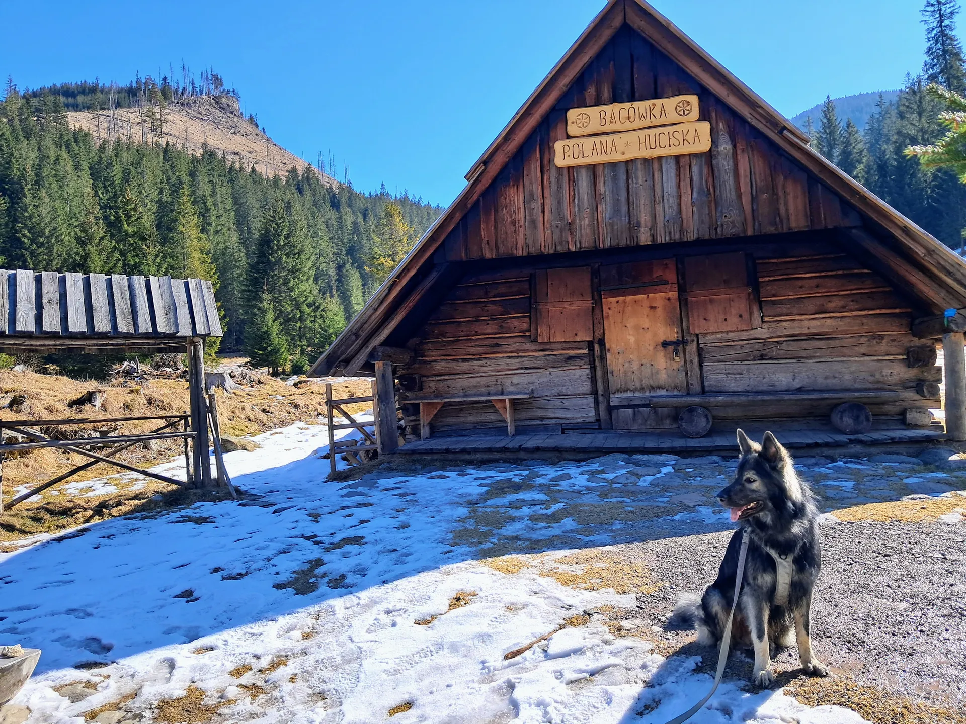 Bacówka na Polanie Huciska, Tatry Zachodnie