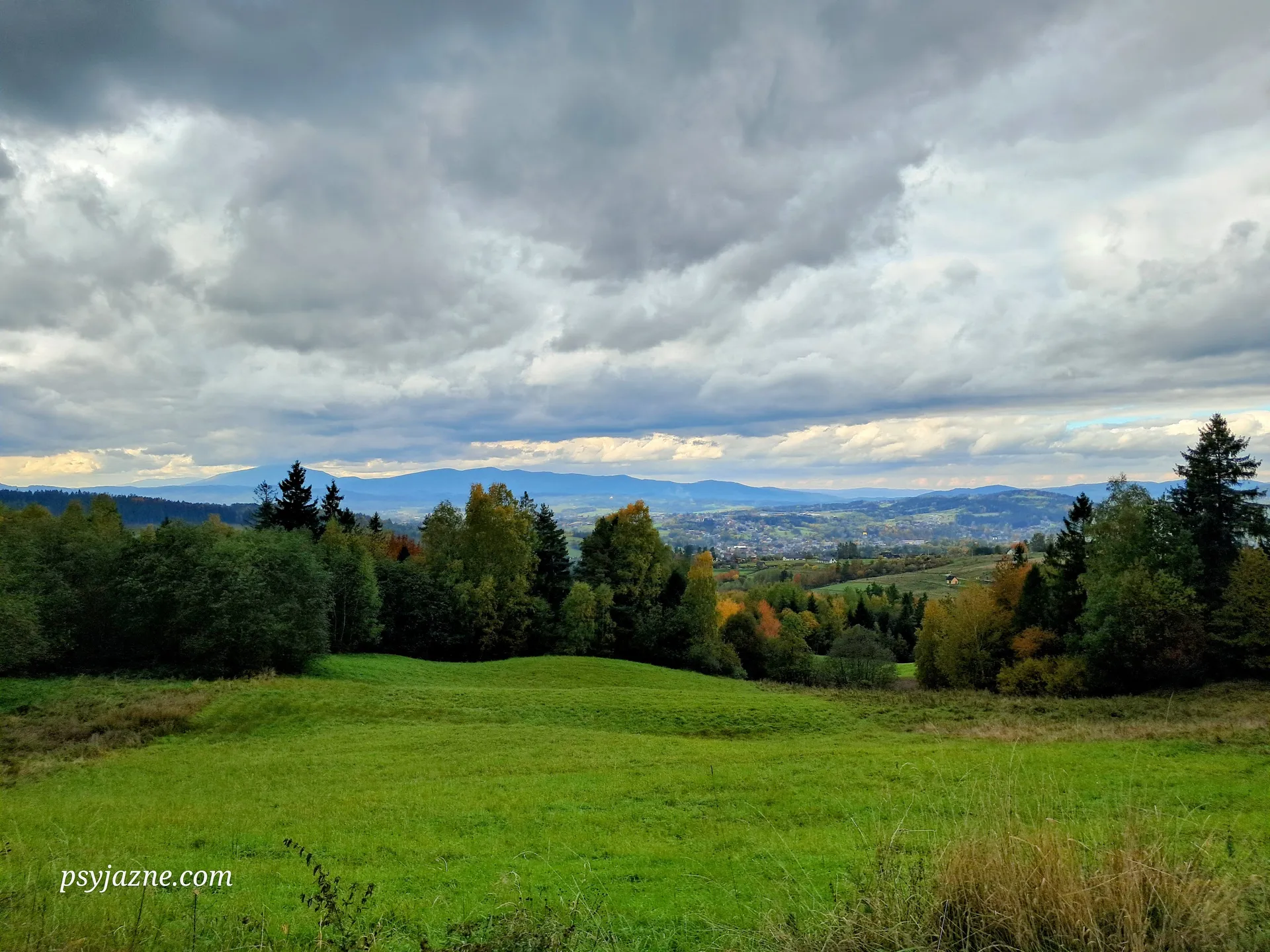 Widok na Beskid Żywiecki