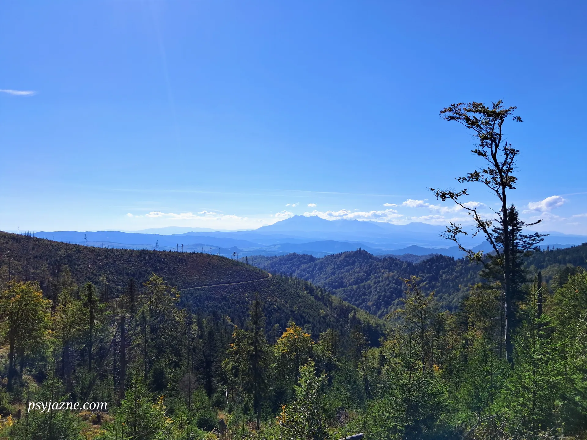 GSB, widok na Tatry
