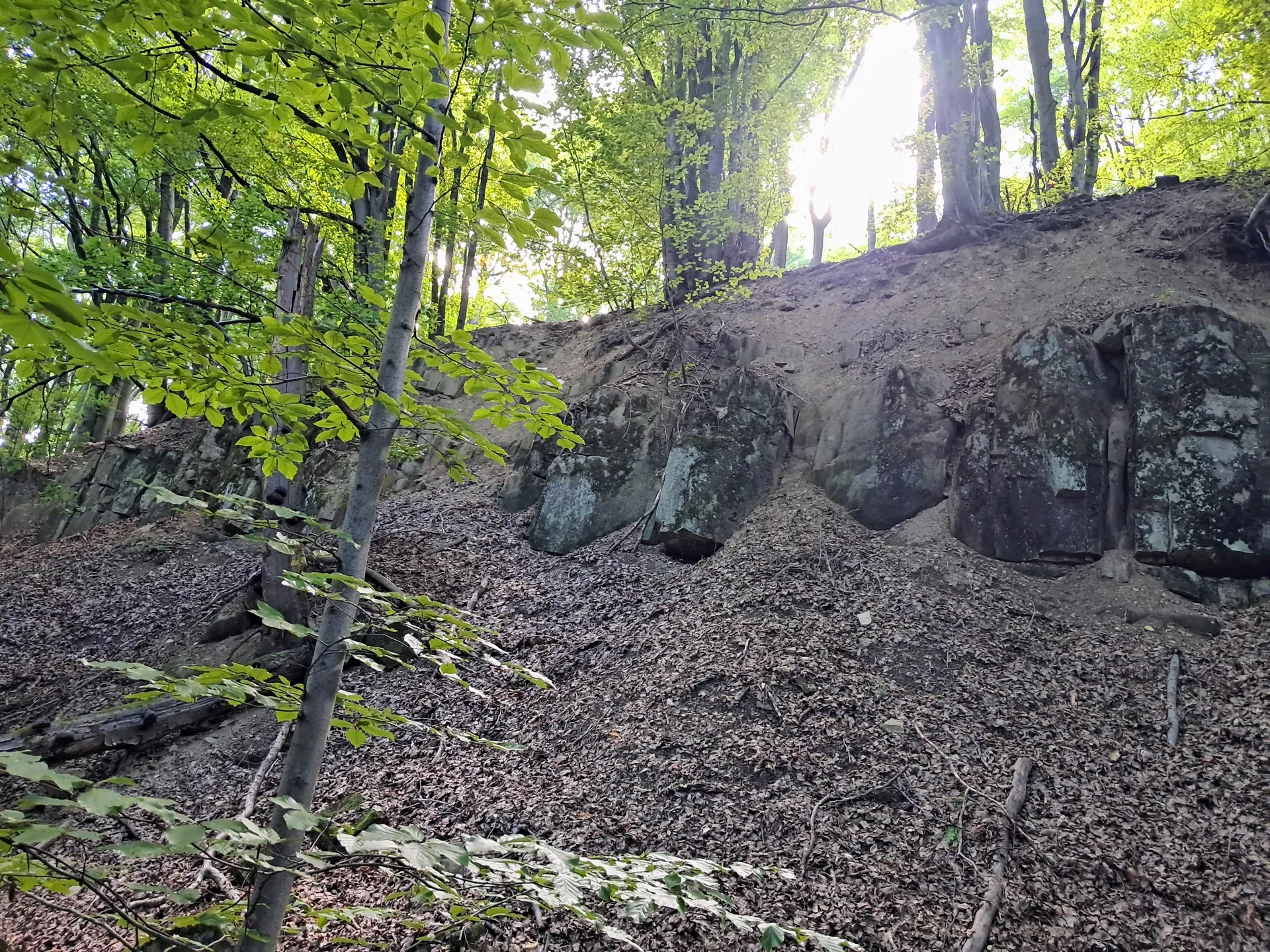 Kamieniołom łemkowski pod Maguryczem Dużym