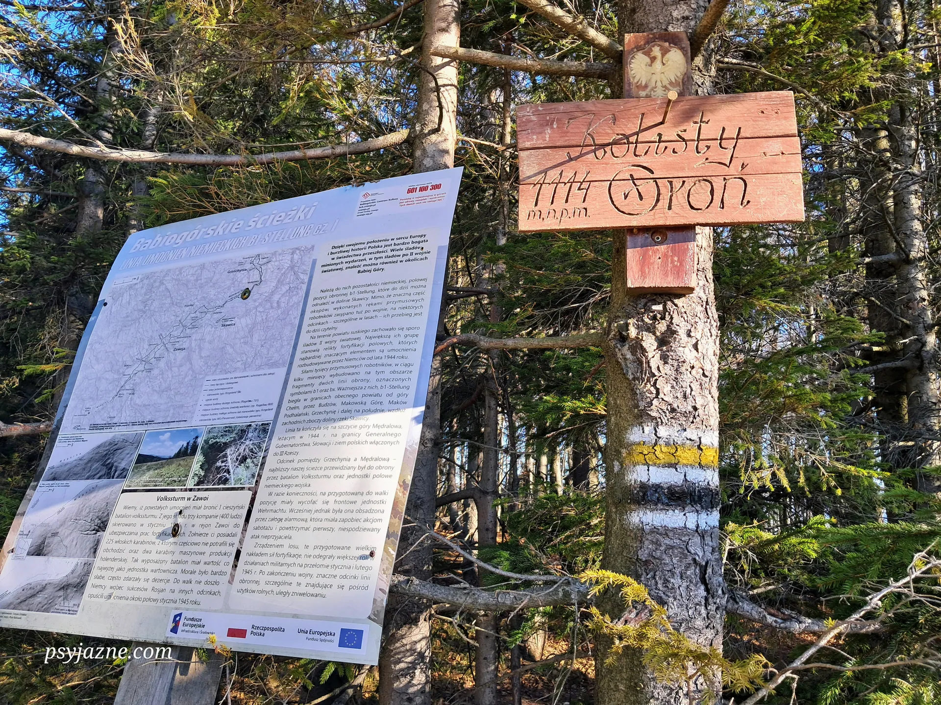 Magurka, Kolisty Groń