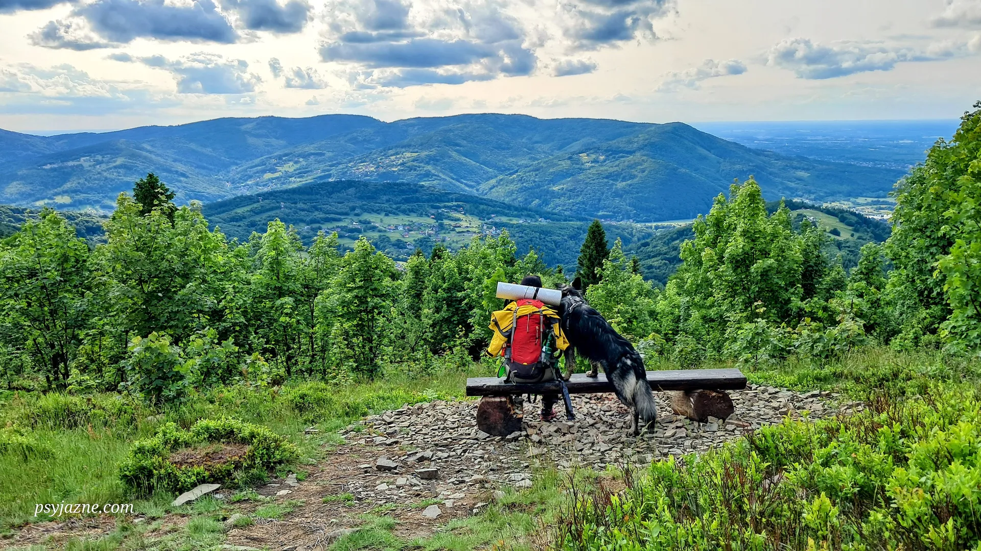 Mały Szlak Beskidzki z psem, Beskid Mały