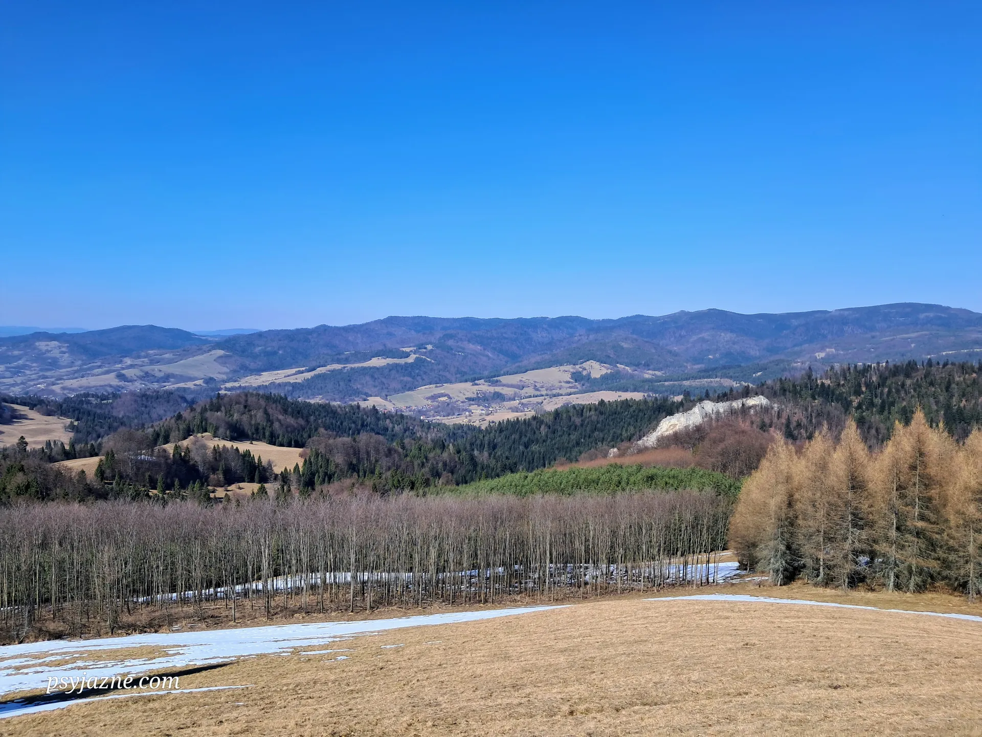 Panorama: Pasmo Radziejowej