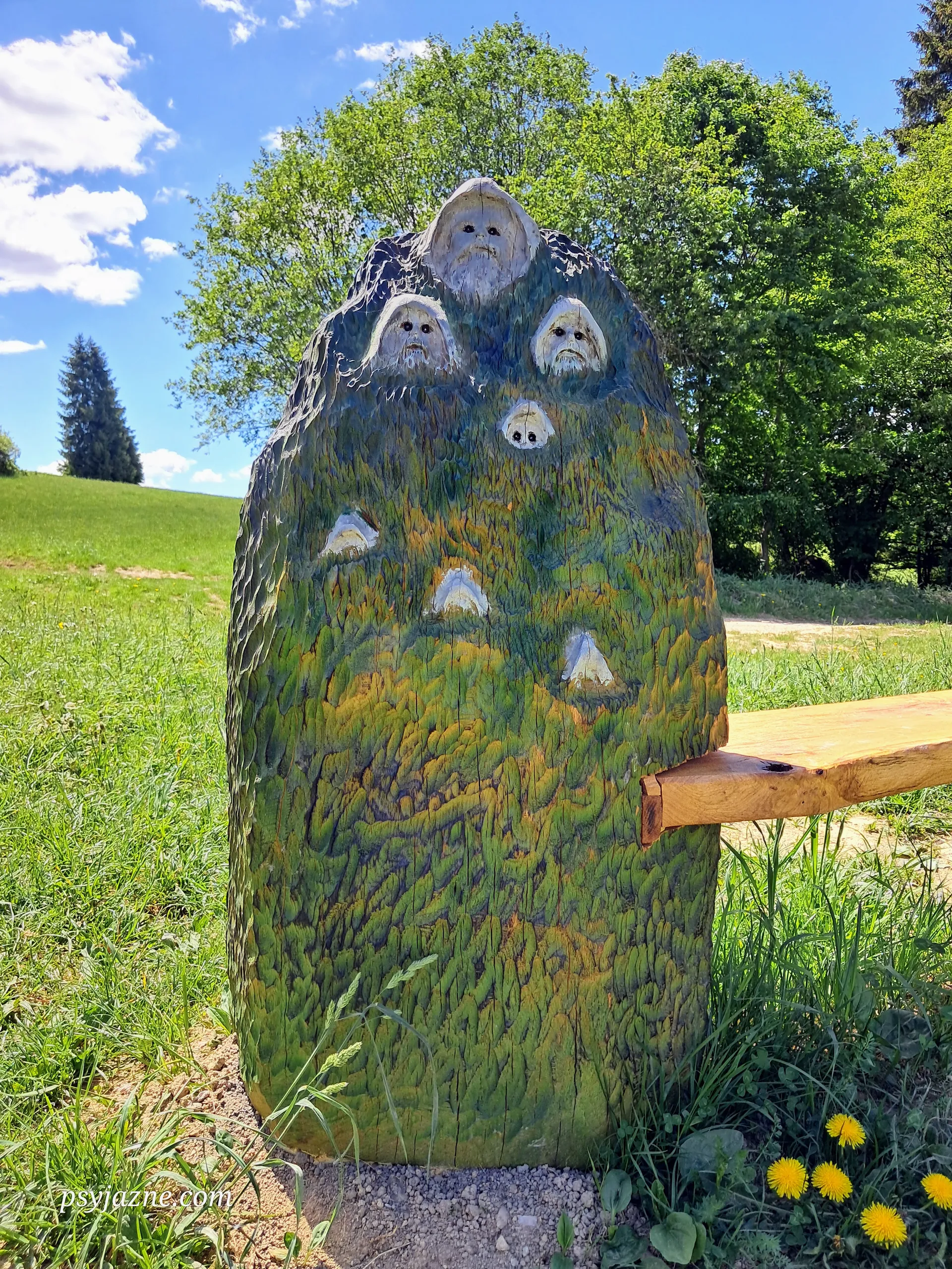 Rzeźba Siedmiu mnichów