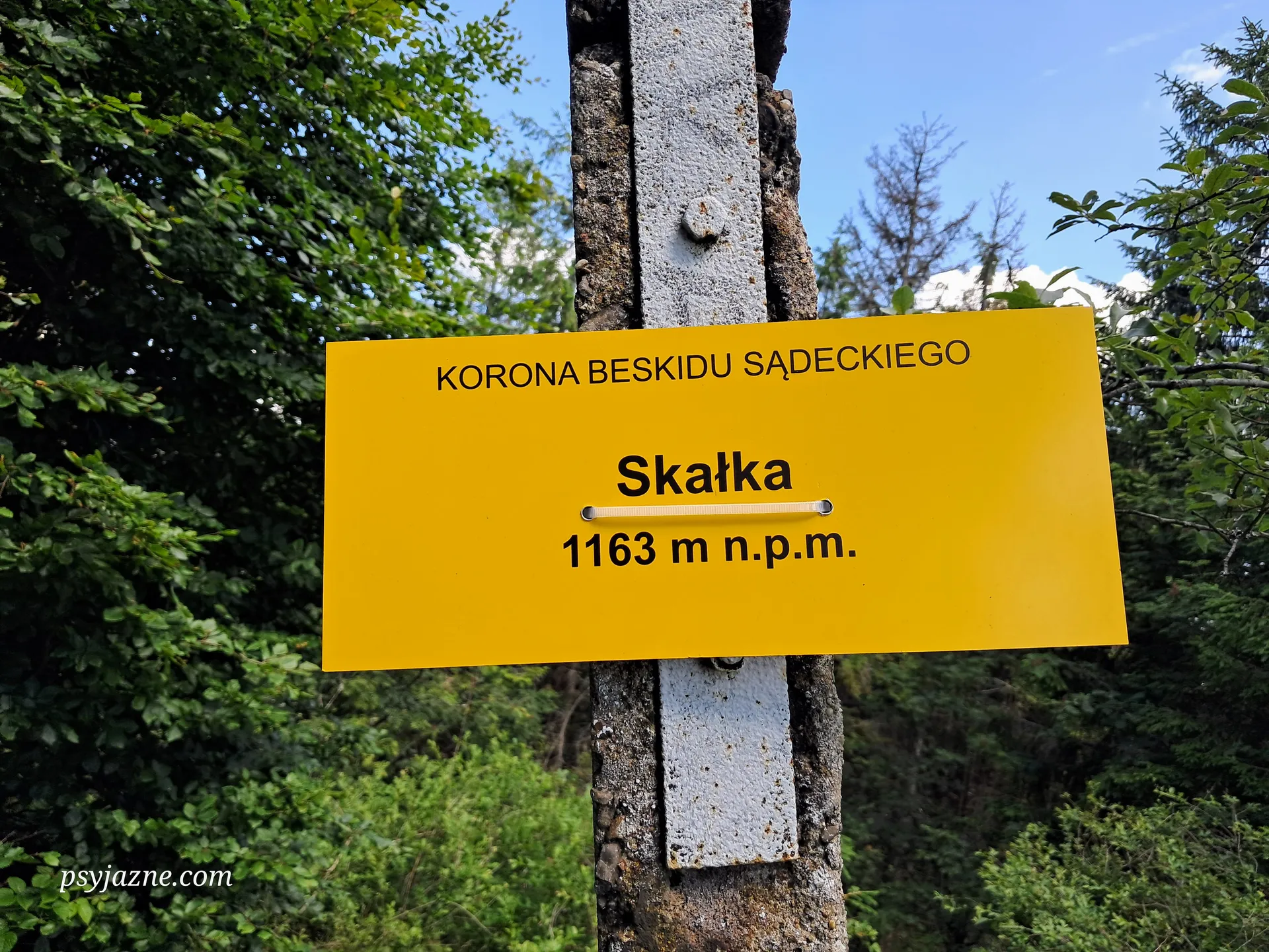 Skałka szczyt