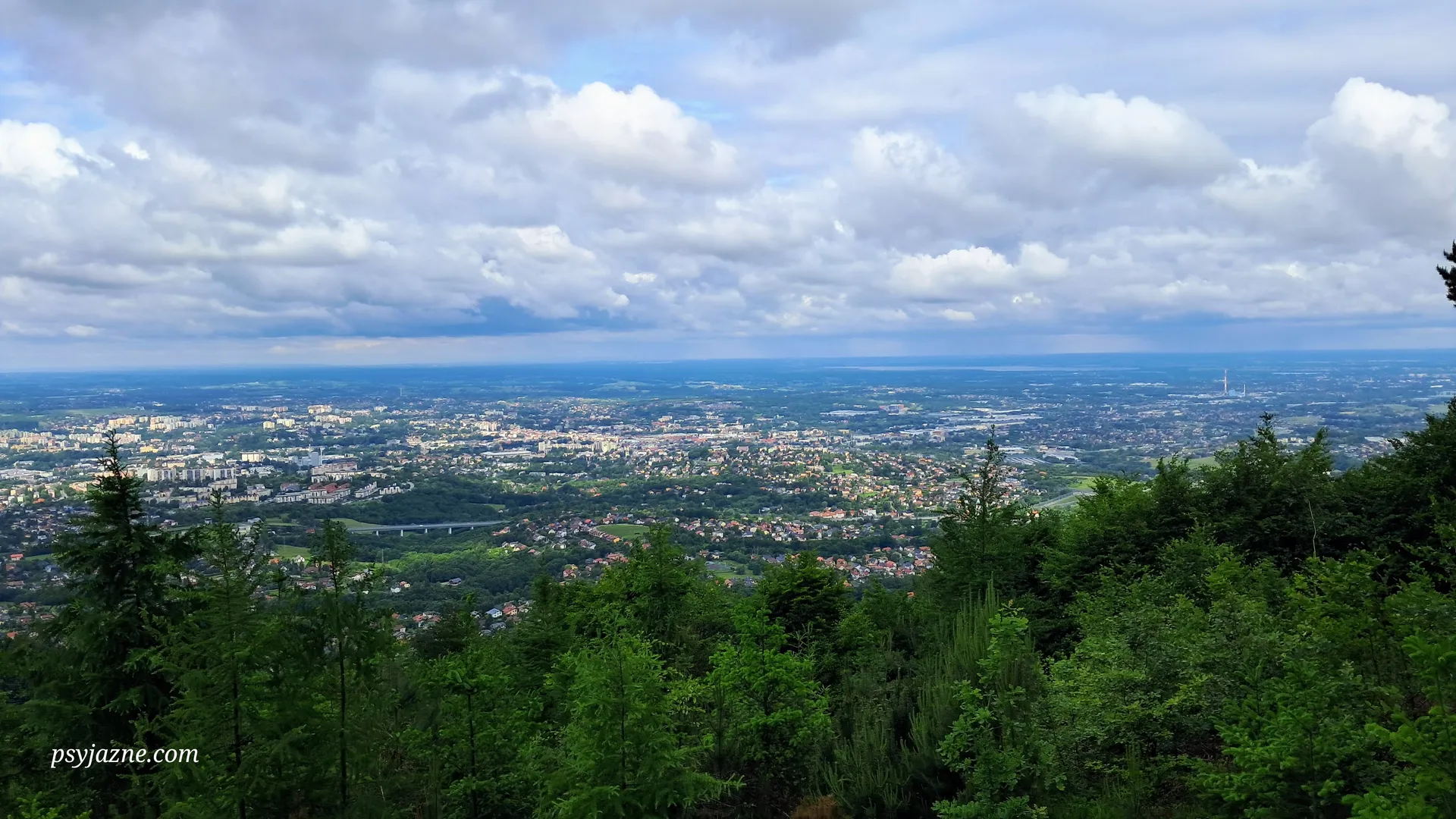 Widok na Bielsko-Białą