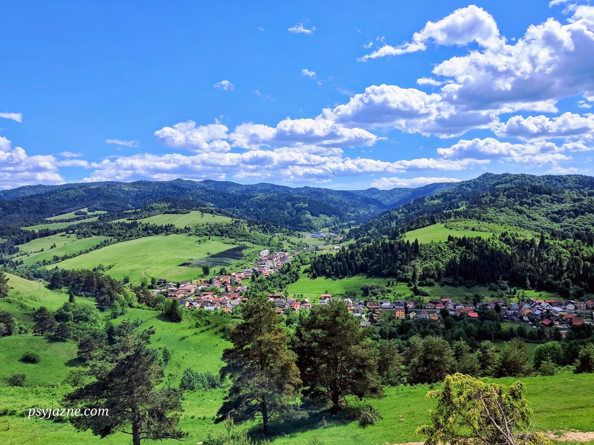 Widok na Wielki Lipnik