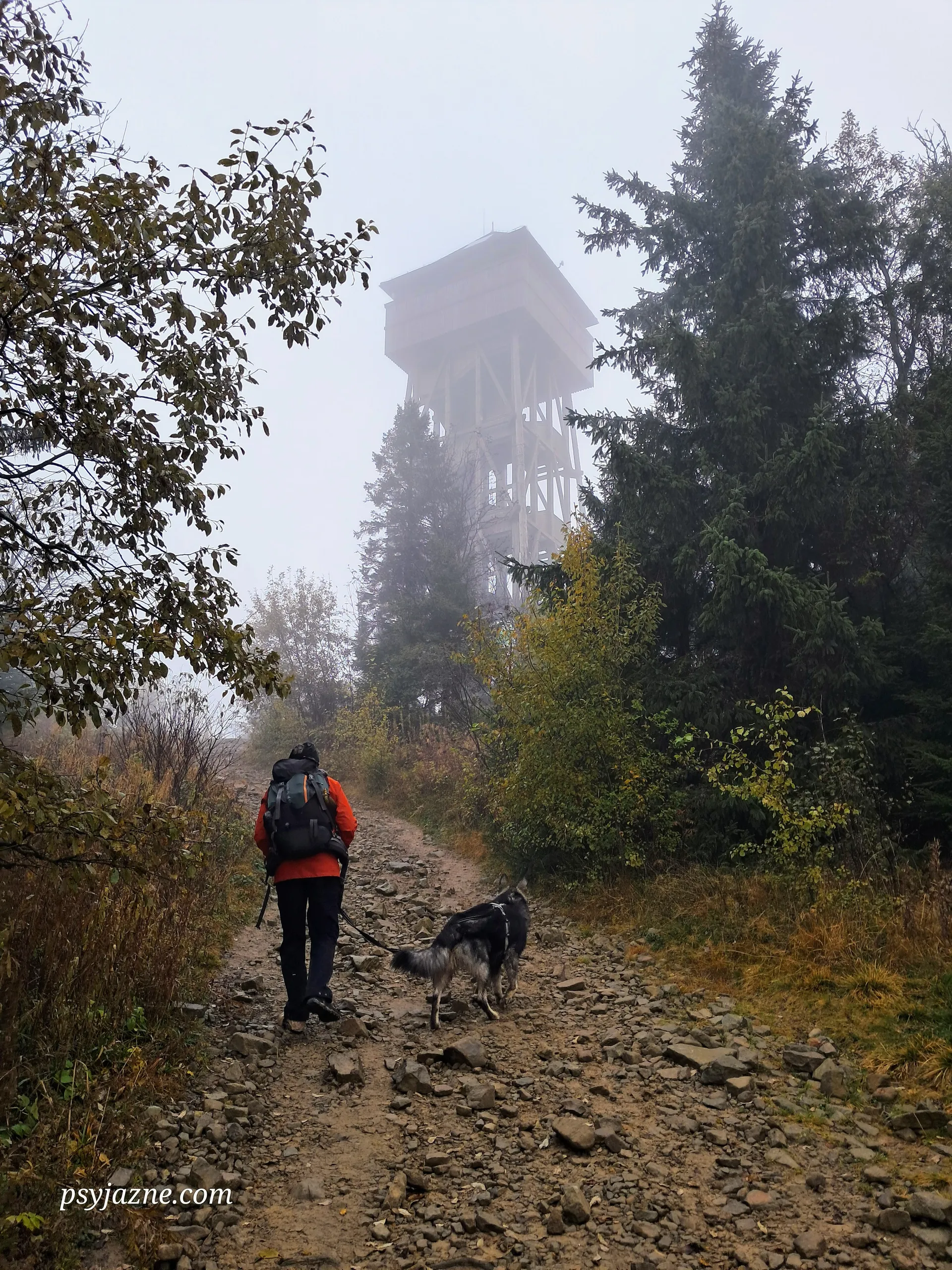 Wieża widokowa na Lubaniu